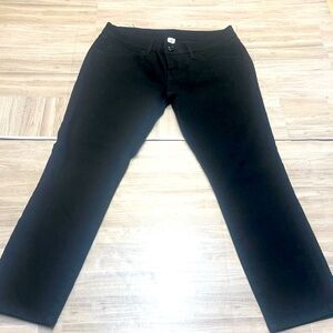 BDG Jeans Womens 28 Black Mid Rise Ankle Dark Wash Pants Denim